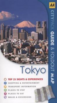 Tokyo: Guide & Foldout Map - Book  of the AA CityPack Guides