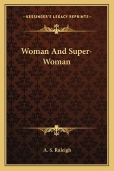 Paperback Woman And Super-Woman Book