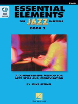 Paperback Essential Elements for Jazz Ensemble Book 2 - Piano Book