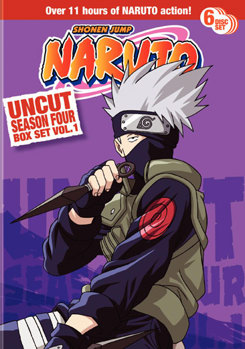 DVD Naruto Uncut: Season 4, Volume 1 [Japanese] Book