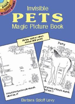 Paperback Invisible Pets Magic Picture Book