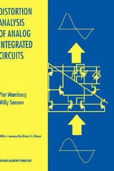 Hardcover Distortion Analysis of Analog Integrated Circuits Book