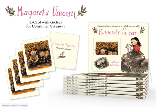 Margaret's Unicorn l-Card with Giclee Pocket