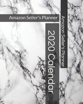 Paperback Amazon Seller's Planner: 2020 Calendar Year Book