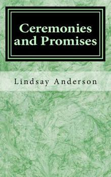 Paperback Ceremonies and Promises Book