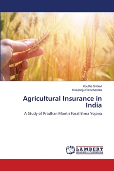 Paperback Agricultural Insurance in India Book