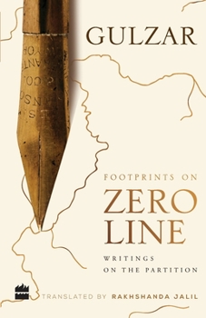 Paperback Footprints on Zero Line: Writings on the Partition Book