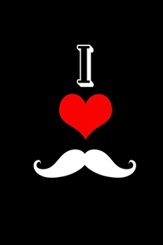 Paperback I Love Mustache: Hangman Puzzles - Mini Game - Clever Kids - 110 Lined Pages - 6 X 9 In - 15.24 X 22.86 Cm - Single Player - Funny Grea Book