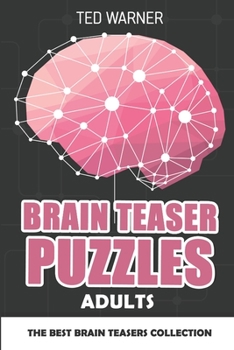 Paperback Brain Teaser Puzzles For Adult: 200 Sukima Puzzles with Answers Book