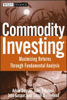 Hardcover Commodity Investing Book