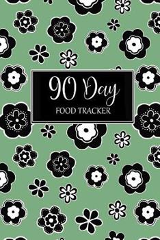 Paperback 90 Day Food Tracker: Sage Green Cover Book