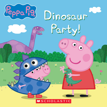 Paperback Peppa Pig: Dinosaur Party Book