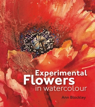 Hardcover Experimental Flowers in Watercolour Book