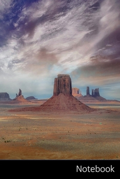 Notebook: Paisaje, Cielo, Nubes, Monta�as Cuaderno / Diario / Libro de escritura / Notas - 6 x 9 pulgadas (15.24 x 22.86 cm), 150 p�ginas, superficie brillante.