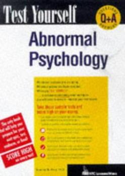 Paperback Abnormal Psychology (Test Yourself) Book
