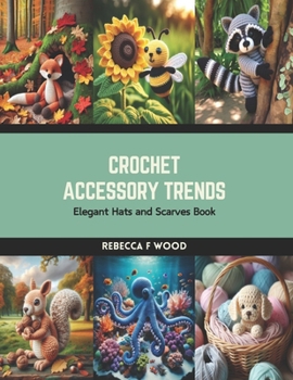 Paperback Crochet Accessory Trends: Elegant Hats and Scarves Book