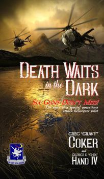 Paperback Death Waits in the Dark: Six Guns Don't Miss! Book