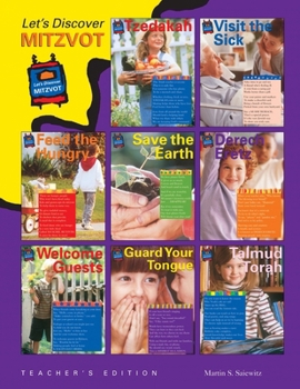 Paperback Let's Discover Mitzvot - Teacher's Editon Book