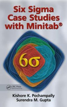 Hardcover Six SIGMA Case Studies with Minitab(r) Book