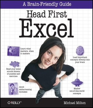 Paperback Head First Excel Book
