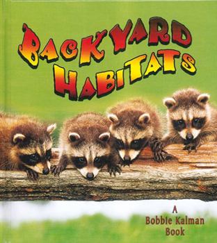 Hardcover Backyard Habitats Book