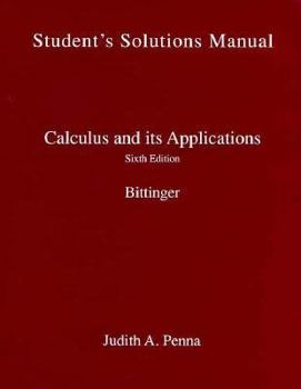 Paperback Calculus and Applied Calculus Student Solutions Manual Book