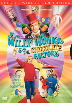 DVD Willy Wonka And The Chocolate Factory Book