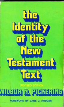Paperback The Identity of the New Testament Text Book