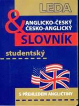 Hardcover Student's English-Czech and Czech-English Dictionary Book