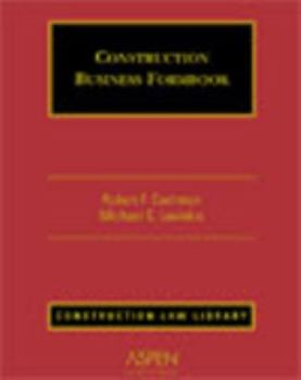 Hardcover Construction Business Formbook Book