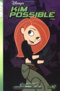 Paperback Kim Possible Cine-Manga Volume 2: Monkey Fist Strikes & Attack of the Killer Beb Book