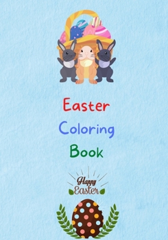 Paperback Easter Coloring Book