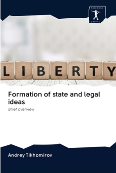 Paperback Formation of state and legal ideas Book