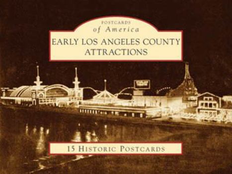 Cards Early Los Angeles County Attractions Book