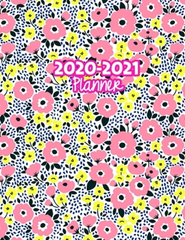 2020-2021 Planner: Two Year Calendar Organizer and Goal Journal | January 2020 - December 2021 Daily, Weekly and Monthly Planner Book with Back Sticker Expression Wall for 2 Years | Design Code 309956