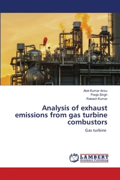 Paperback Analysis of exhaust emissions from gas turbine combustors Book