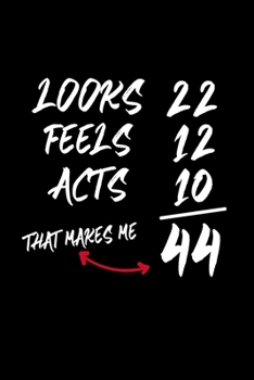 44 th Birthday Gifts For 44  Years Old Women Men Gift Notebook Happy Funny 44 Mens Womens Unique Notebook Journal: Man Best Friend SISTER BROTHER Gag ... Gif 120 Pages  6x9  Soft Cover  Matte Finish