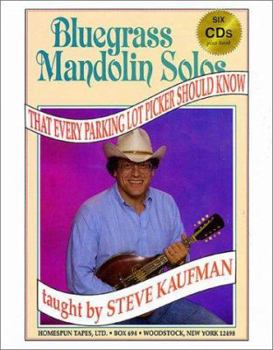 Paperback Bluegrass Mandolin Solos That Every Parking Lot Picker Should Know Book