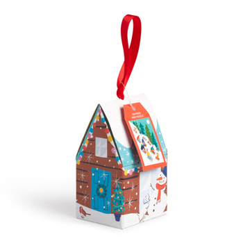 Misc. Winter Sledding 130 Piece Puzzle Ornament Book