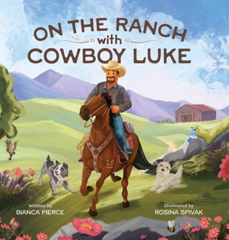 Hardcover On the Ranch with Cowboy Luke Book