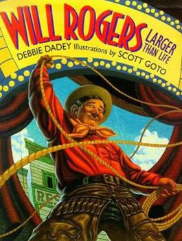 Hardcover Will Rogers: Larger Than Life Book