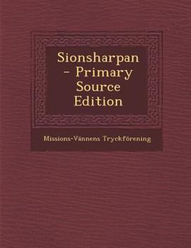 Paperback Sionsharpan [Swedish] Book