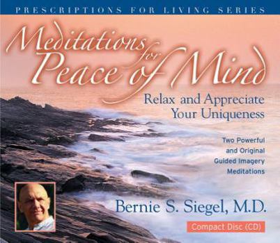 Audio CD Meditations for Peace of Mind Book