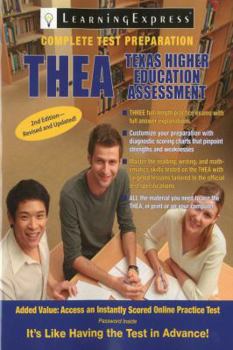 Paperback THEA: Texas Higher Education Assessment Book