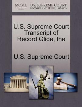 Paperback The U.S. Supreme Court Transcript of Record Glide Book