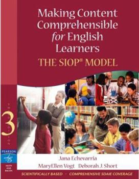 Paperback Making Content Comprehensible for English Learners: The SIOP Model [With DVD] Book