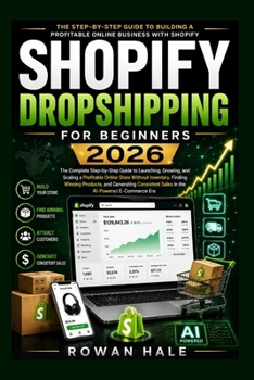 Paperback Shopify Dropshipping for Beginners 2026 Book