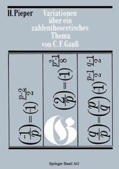 Paperback Variationen Über Ein Zahlentheoretisches Thema Von Carl Friedrich Gauss [German] Book