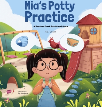 Hardcover Mia's Potty Practice Book