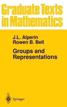 Hardcover Groups and Representations Book